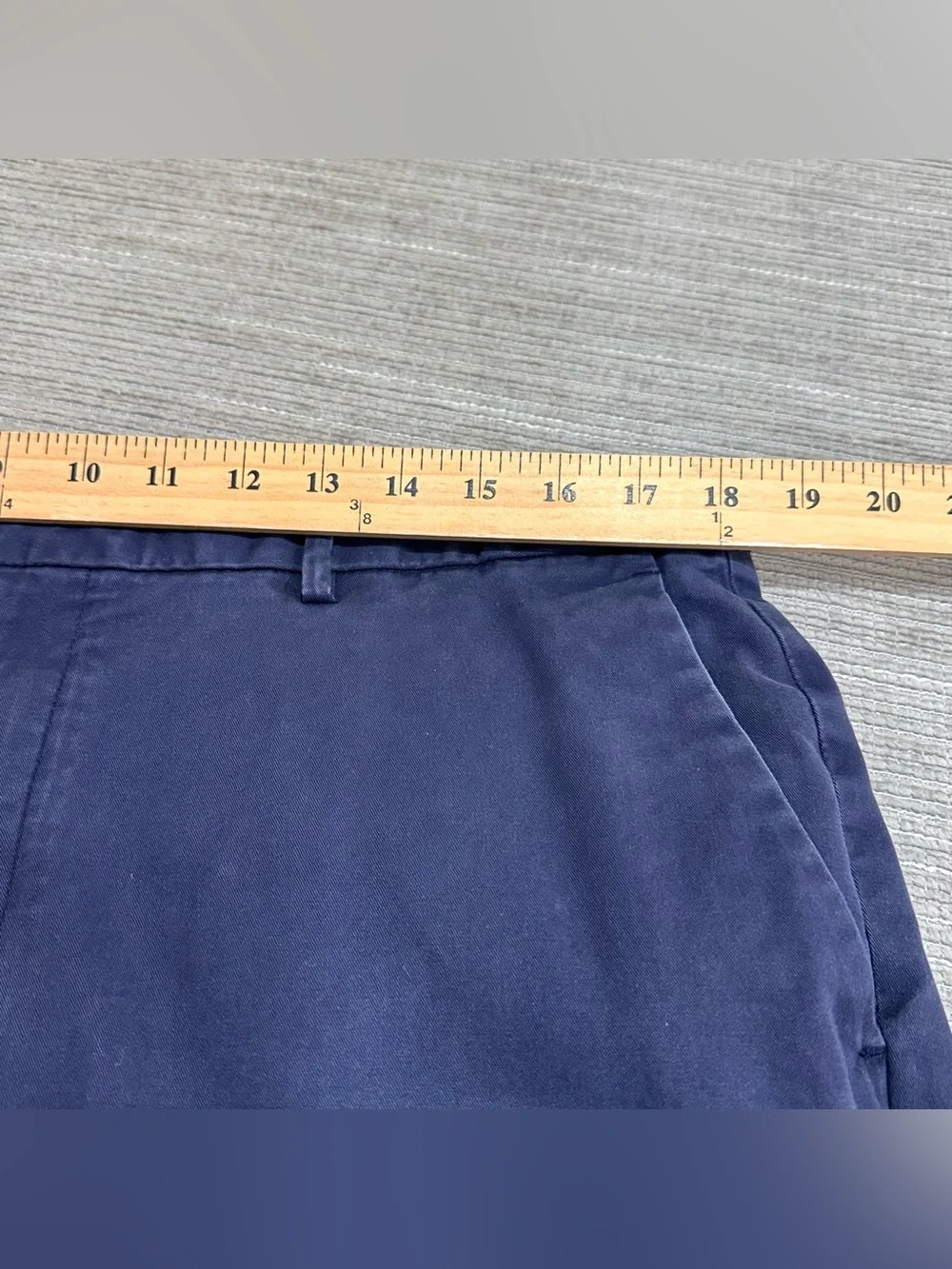 J. Crew Bowery Pants‎ Mens 36x30 Tag 36x28 Blue Slim Stretch Cotton Casual Pants